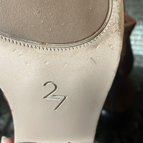 27 Edit suede booties. Size 9 VGUC.  Brown - Picture 7 of 7